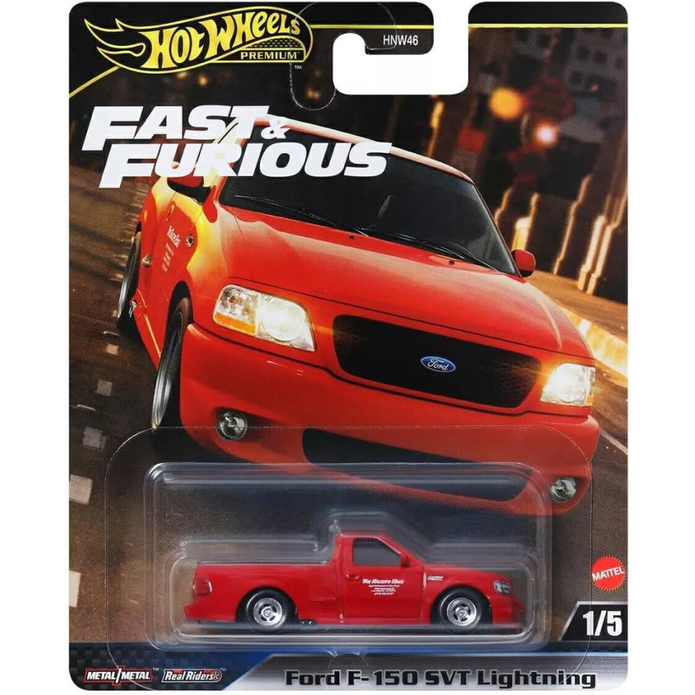 Машинка Hot Wheels Ford F-150 SVT Lightning (2024 Fast & Furious
